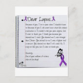 Carte Postale Cher Lupus.. (Devant)