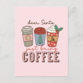 Carte Postale Cher Père Noël | Noël mignon (Devant)