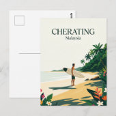 Carte Postale Cherating Malaisie (Devant / Derrière)