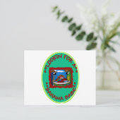 CARTE POSTALE CHERCHE UNE BAHAMA BABE (Debout devant)