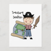 Carte Postale Chercheur de trésors - T-shirts et cadeaux pour ga (Devant)