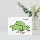 Carte Postale chère sorcière papier (Debout devant)