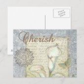 Carte Postale Cherish (Devant / Derrière)