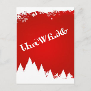 Carte postale cherokee de Joyeux Noël