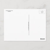 Carte Postale Cherokee Forêt nationale signe à l'automne dans le (Dos)