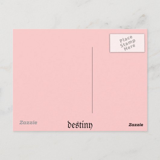 Carte Postale Cherry (Dos)