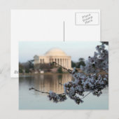 Carte Postale Cherry Blossom Washington DC (Devant / Derrière)