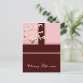 Carte postale Cherry Blossoms (Debout devant)