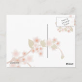 Carte postale Cherry Blossoms (Dos)