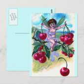 Carte postale Cherry Fairy (Devant / Derrière)