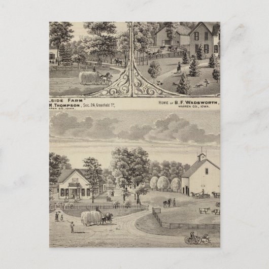 Carte Postale Cherry Grove, Hillside Farm (Devant)