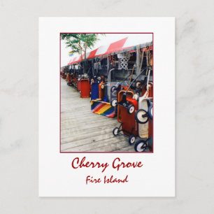 Carte postale 'Cherry Grove Pride Wagon'