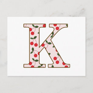 Carte Postale Cherry K