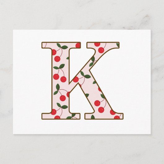 Carte Postale Cherry K (Devant)