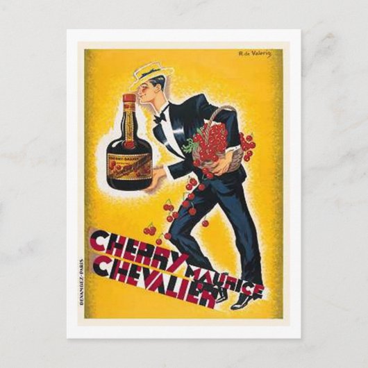 Carte Postale Cherry Maurice Chevalier (Devant)