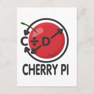 Carte Postale Cherry Pi