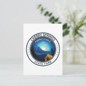 Carte Postale Cherry Springs State Park Pennsylvania Badge (Debout devant)