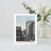 Carte Postale Cherry Street Scène avec Alaska Bldg (Debout devant)