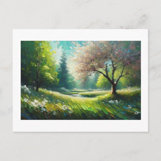 Carte Postale Cherry Tree High Park, (Devant)