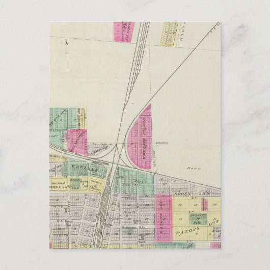Carte Postale Cherryvale, comté de Montgomery, Kansas (Devant)