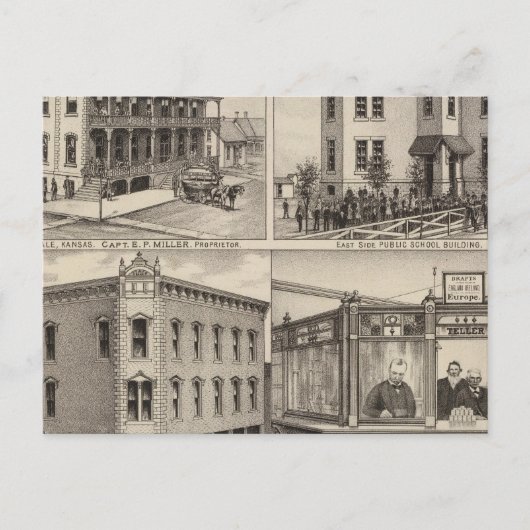 Carte Postale Cherryvale, Kansas (Devant)