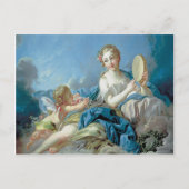 Carte Postale Cherub aux fleurs (Devant)