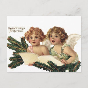 Carte Postale Cherubs chantent des chansons