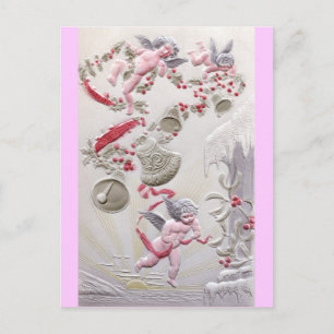 Carte Postale Cherubs sur l'océan avec Holly et Bell Garland