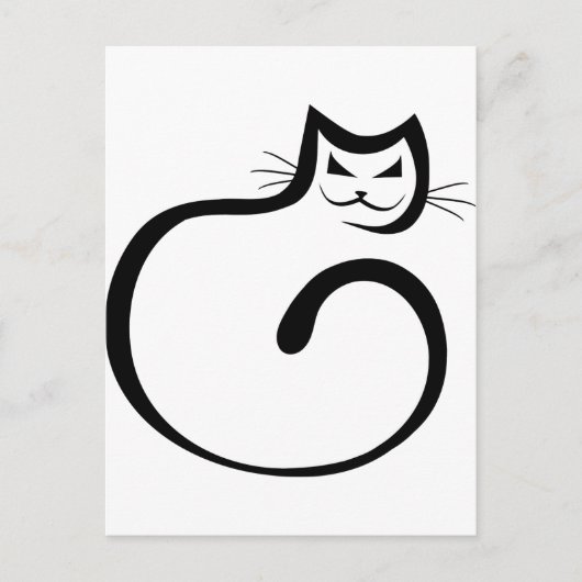 Carte Postale Cheshire Cat (Devant)