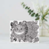 Carte Postale Cheshire Cat (Debout devant)