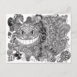 Carte Postale Cheshire Cat