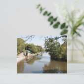 Carte Postale Cheshire de Poynton supérieur du canal Macclesfiel (Debout devant)