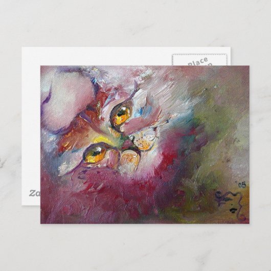 Carte Postale Cheshire Smile (Devant / Derrière)