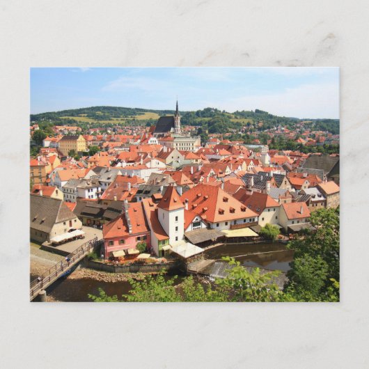 Carte Postale Chesky Krumlov 001, Tchèque Photo (Devant)