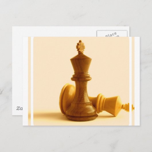 Carte Postale Chess Checkmate (Devant / Derrière)