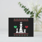 Carte Postale Chess Ugly Christmas (Debout devant)