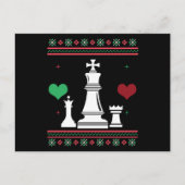 Carte Postale Chess Ugly Christmas (Devant)