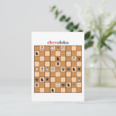 Carte Postale chessdoku (Debout devant)