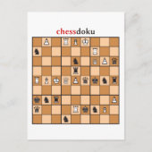Carte Postale chessdoku (Devant)