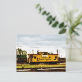 Carte Postale Chessie System Caboose à Toledo, OH 1996 (Debout devant)