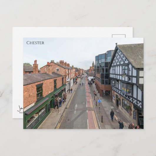 Carte Postale Chester (Devant / Derrière)
