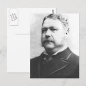 Carte Postale Chester A. Arthur 21 (Devant / Derrière)