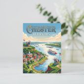 Carte Postale Chester, Illinois (Debout devant)