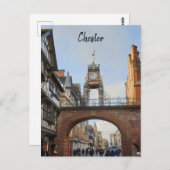 Carte Postale Chester - Murs de ville (Devant / Derrière)