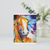 Carte Postale Cheval (Debout devant)