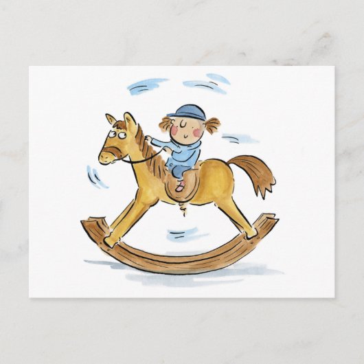 Carte Postale Cheval (Devant)