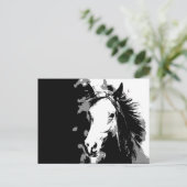 Carte Postale Cheval (Debout devant)