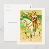 Carte Postale Cheval (Devant / Derrière)