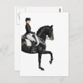 Carte Postale Cheval (Devant / Derrière)