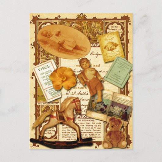 Carte Postale Cheval (Devant)